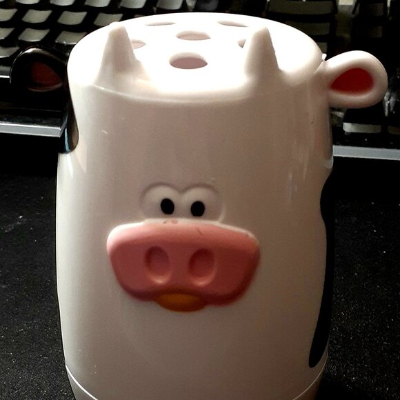 Joie Moo Moo Fresh Fridge Cow Refrigerator Baking Soda Odor Eliminator Holder!! - Picture 1 of 9